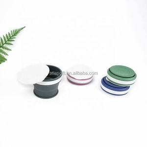 Tasses à café en silicone personnalisables, mignonnes et créatives, bouteille d'eau sport pliable souple, isotherme chaude/froide, grande taille, rouge - Product Image 4