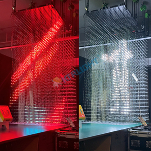P41 3M <span class=keywords><strong>DMX</strong></span> Điều Khiển 3D LED Ma Trận Ánh Sáng LED Thể Tích Màn Hình Hiệu ứng Đèn Flash Cho Ánh Sáng Sân Khấu 3D Ma Trận Ánh Sáng - Product Image 3