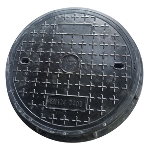 Couvercle de trou d'homme rond en fibre de verre FRP robuste SMC DMC Drain d'égout en résine composite pour la construction et l'<span class=keywords><strong>immobilier</strong></span> - Product Image 2