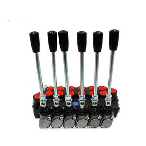 Válvula de Control Direccional Monobloque Hidráulica Manual de 6 Vías P40 |   Fabricante Directo de Fábrica y Servicio OEM/ODM - Product Image 1