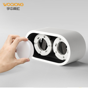 Ampoule LED OEM <span class=keywords><strong>GX53</strong></span> 10W, blanc chaud, <span class=keywords><strong>2700K</strong></span>, spot LED encastré pour éclairage de placard, 180 ° 950LM, avec certifications CE/ERP/ROHS - Product Image 3