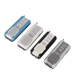 Di động ngoài trời không dây Pocket đài phát thanh hệ thống DC3V pin Powered với Stereo Tai nghe và đèn pin chức năng - Product Image 5