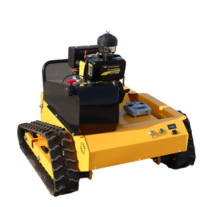 Best-selling diesel-powered <b>tracked</b> lawn <b>mower</b> with <b>remote</b> <b>control</b> and rotating function suitable for tall grass and thorn - Product Image 1