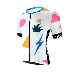 HOSTARON Summer Quick dry Cycling Wear Men Cycling Jerseys Sublimated Printing Bike Cycling Clothing