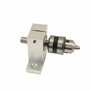 CNC Tailstock 4th Rotary a Axis con Chuck 65mm DC <span class=keywords><strong>Motor</strong></span> de husillo para DIY CNC Chuck 65mm Tailstock Altura central 42mm DC - Product Image 3