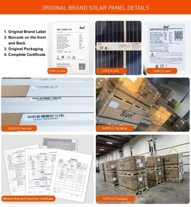 Kit de Sistema Solar Doméstico SUNPLUS de 10kW con Almacenamiento de Batería de Iones de Litio MPPT y Paneles de Silicio Policristalino y Monocristalino - Product Image 6