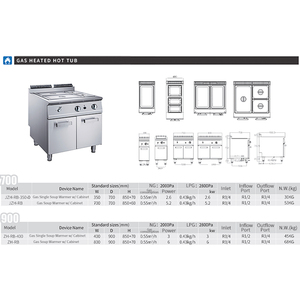 <span class=keywords><strong>Appareil</strong></span> de Maintien au Chaud pour Buffet Gaz/Électrique avec Armoire et Table de Maintien au Chaud, Idéal pour Grands Hôtels et Restaurants - Product Image 5