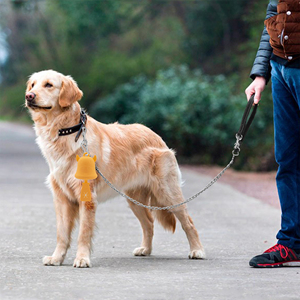 Porte-sac à crottes mignon en forme <span class=keywords><strong>de</strong></span> cloche pour chien-Distributeur silencieux, adapté aux promenades en plein air pour chiens <span class=keywords><strong>de</strong></span> petite et moyenne taille - Product Image 2