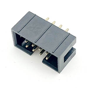 Connecteur rectangulaire IDC mâle blindé 2x4 broches (8 broches) à pas de 2,54 mm pour boîtier - Product Image 2