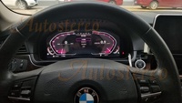 Lecteur multimédia de voiture, avec écran, compteur de vitesse de tableau de bord pour BMW série 5 F10 F11 5GT F07 2009 — 2016