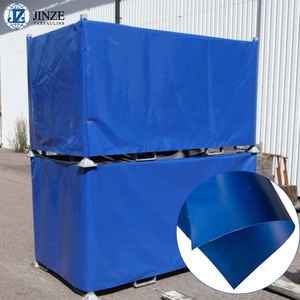 Lona de PVC <span class=keywords><strong>Azul</strong></span> Resistente, Impermeable, para Camiones, Estanques y Exteriores - Cubierta para Toldos - Product Image 3