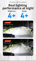 Faros LED Súper Brillantes para Automóviles, Reemplazo de HID D1S D2S D3S D4S, Fabricante OEM