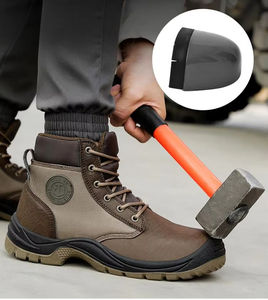 Botas de Trabajo Unisex con Puntera de Material Compuesto Antiestático, con Cordones, Resistentes a Impactos y Perforaciones, Tecnología Desodorizante, Antideslizantes, para Fábrica - Product Image 1