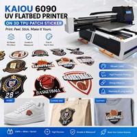 Machine d'impression multifonctionnelle pour verre, pierre, cuir, bois, PVC, polycarbonate, cartes, ABS, TPU, coques de téléphone, imprimante à plat UV grand format 6090
