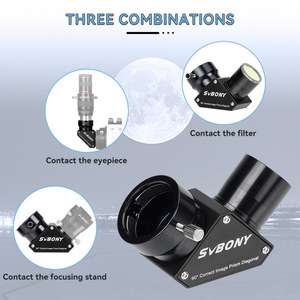Svbony 90 Degree Correct Image Prism Diagonal 1.25 Inch Metal For Astronomy Telescope - Product Image 3