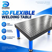 Meisida Nouvelle Station de Soudage Modulaire Flexible 3D Haute Précision, Plateforme de Fixation en Acier Q355 Nitruré au Plasma, Taille Personnalisée pour Soudage