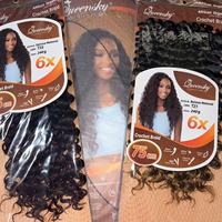 Capelli Sintetici Ricci in Fibra ad Alta Temperatura, Stile Dea, Versatili e Lusinghieri, 29.5 pollici, 240g, Trama Singola, Beleza Natural Hair