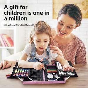 Juego <span class=keywords><strong>de</strong></span> 115 <span class=keywords><strong>Rotuladores</strong></span> <span class=keywords><strong>de</strong></span> Agua en Caja <span class=keywords><strong>de</strong></span> Aluminio, <span class=keywords><strong>Rotuladores</strong></span> Acrílicos, Suministros <span class=keywords><strong>de</strong></span> Papelería, Pinceles para Pintar - Product Image 5