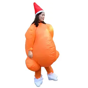 Inflatable Roast Turkey Costume Halloween Chicken For Adults Christmas Fancy Dress Cosplay Costume