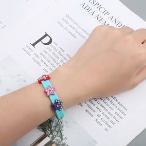 Silicone <b>Wristband</b> in Jelly Color 8mm, Small Accessory DIY Handcrafted <b>Wristband</b>, Can Be Paired with Letter Accessory Bracelet - Product Image 4