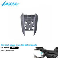 AKOSO 3K pur tout sec fibre de carbone moto corps accessoires queue siège couverture plaque queue plaque inférieure pour Aprilia RSV4 2021 +