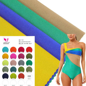 Vải thun co giãn hai chiều bóng mượt tùy chỉnh, 18% Spandex, 82% Nylon, dùng cho đồ thể thao, đồ bơi, bikini - Product Image 2