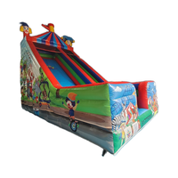 Grande glissade gonflable de clown sec d'amusement de temps libre de maison de PVC de partie de location commerciale Offre Spéciale extérieure de temps libre pour des enfants
