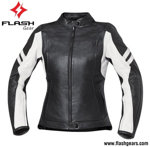 Brando Rider Veste en cuir coupe-vent respirante sur mesure pour femmes Saison d'hiver Vêtements de moto - Product Image 5