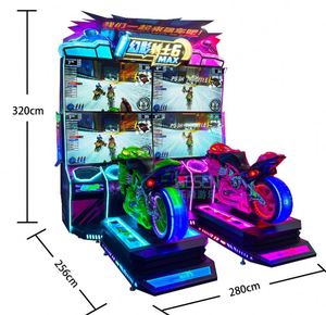 เครื่องเกมแข่งรถมอเตอร์ไซค์ Phantom Knight 6 Max จอ HD คู่ แบบหยอดเหรียญ สำหรับสวนสนุกและศูนย์การค้า - Product Image 5