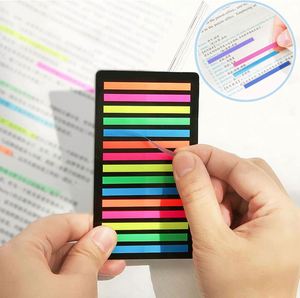 3600 Hojas de Etiquetas Adhesivas de 180 Colores, Marcadores Transparentes para Anotaciones de Libros, Marcadores de Páginas Escribibles, Notas Adhesivas Coloridas - Product Image 6
