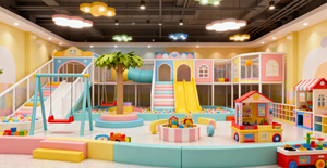 Diseño de Área de Juegos Interior de Alta Gama con Renderizado 3D, Planificación de Áreas de Juegos Infantiles, Soluciones Temáticas Personalizadas, Inversión Comercial - Product Image 4
