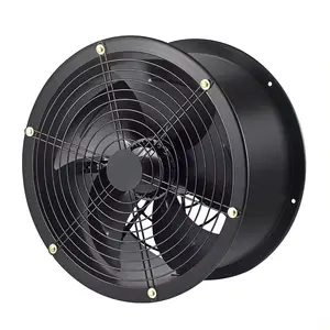 Bonne qualité HVAC ventilateur à flux axial unité de condensation moteur à Rotor externe ventilateurs de refroidissement d'échappement pour système de Ventilation