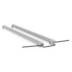 Luminaire LED Tri-Proof en aluminium réglable CCT 20W 45W 4000K, lampe LED à tube simple et double pour l'éclairage d'entrepôts et d'ateliers - Product Image 1