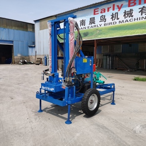 Foreuse hydraulique diesel portable de 200 m pour puits d'eau, machine de forage, plateformes de forage minières - Vente chaude - Product Image 6