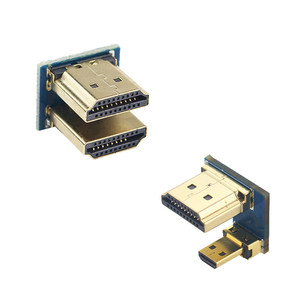 Adaptador de Proyector para Raspberry Pi 4B/3B+ con Cabezal Giratorio <span class=keywords><strong>Micro</strong></span> 1.4 Macho Bidireccional - Product Image 1