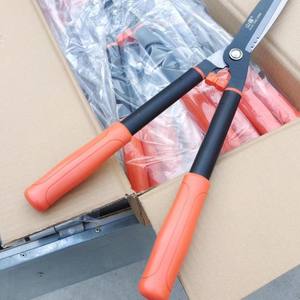 Sécateur de jardin manuel Mountain Wisteria, lame en alliage d'aluminium 45-60 cm, manche en plastique orange - Product Image 3