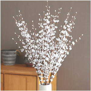 E-L202 PE 75CM Longue Artificielle Fleur Jasmin D'hiver Usine De Fruits Branches Pour Le Mariage Accueil Party de Bureau Hôtel Table Vase - Product Image 3