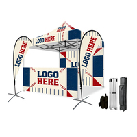 Fabriqué en Chine, auvent pliable de 10x10 pieds avec impression par sublimation, coloré, robuste, avec structure en aluminium, pour événements commerciaux