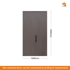 <span class=keywords><strong>Porte</strong></span> d'entrée antivol avec revêtement de style moderne et rayures diagonales sur le panneau de <span class=keywords><strong>porte</strong></span> - Product Image 3