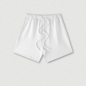 Venta al por mayor de ropa de calle de moda personalizada pantalones cortos para correr Cordón de los hombres 100% algodón holgado deportes gimnasio pantalones cortos - Product Image 6