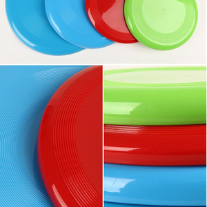 Frisbees en plastique 27cm 23cm 21cm, soucoupes volantes pour jeux en plein air, pour enfants, plage, prairie, usage pour animaux de compagnie, légères, sans alimentation électrique - Product Image 4