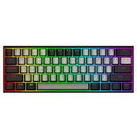 Clavier mécanique de jeu portable rétroéclairé à 60 %, coloré, à touches interchangeables, best-seller