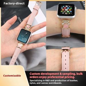 Correa de Reloj de Cuero Genuino Nueva para Apple Watch S10 11 46mm Ultra 49mm SE 44mm 42mm 38mm, Correa de Reloj de Cuero - Product Image 2