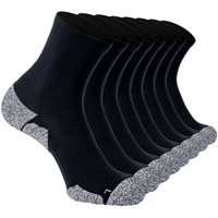 Chaussettes de sport pour femmes Elite Quarter avec logo personnalisé, chaussettes de sport respirantes tricotées à la cheville, ODM