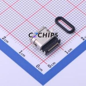TYPE-C-31-E-12 USB Connector SMD Connector ( Connector Type: Type-C )( Gender: Female )( Mounting Type: Sink Board ) - Product Image 2