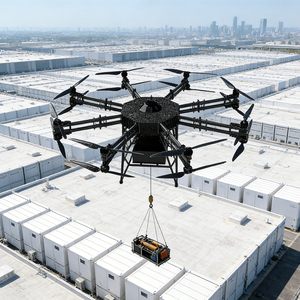 Dron de Carga Industrial GT400 de Larga Duración y Gran Capacidad, 400 kg, 55 Minutos de Autonomía, Motor Inteligente sin Escobillas, 4K UHD - Product Image 4