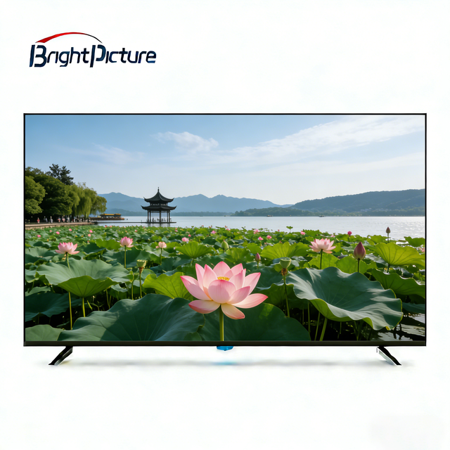 China 43-100 Inch Curved Android LED Smart TVs Full Flat Screen 4K Resolution Refresh Rate 220V HDR10+ 5000cd Brightness 1