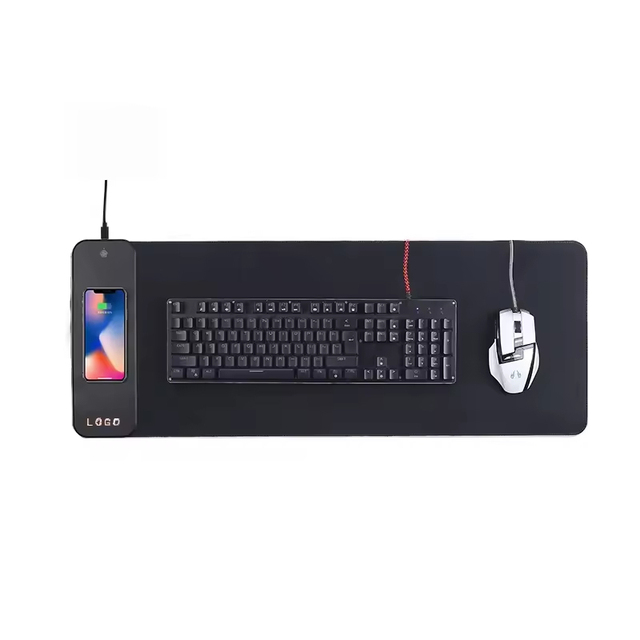 Wholesale Customised Logo Rubber RGB Gaming Mouse Pad 90*40*4mm in Stock