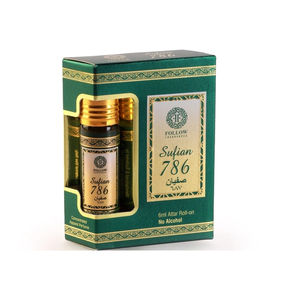 Sufian 786 Attar Perfume de lujo unisex Fragancia líquida floral - Product Image 1