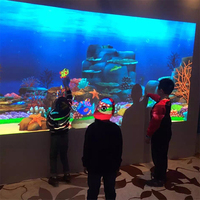Sistema de Pintura Interactiva Inmersiva con Proyección 3D para Niños, Juegos de Dibujo AR para Parques Infantiles Interiores